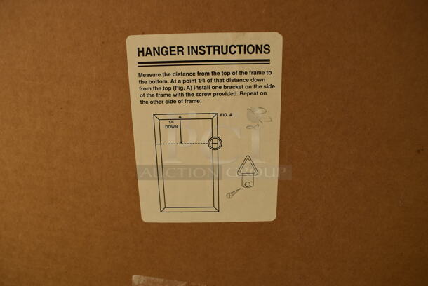 Framed Mirror.  - Image 6 of 6