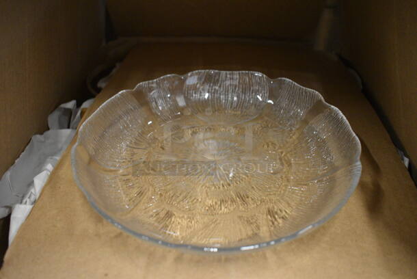 36 BRAND NEW IN BOX! Arcoroc Glass Salad Plates. 8x8x1. 36 Times Your Bid!