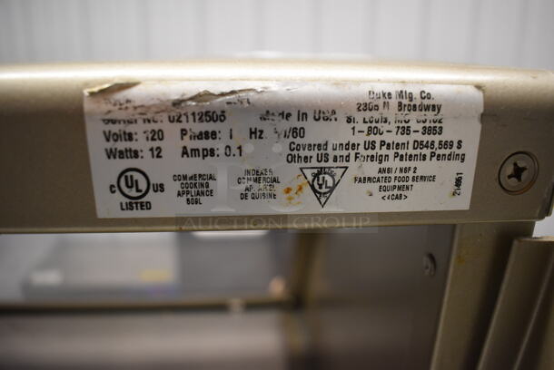 Duke SUB-HF-R25M Stainless Steel Commercial Soup Station Subway Make Line. 120 Volts, 1 Phase. 25x34x54 - Image 6 of 9
