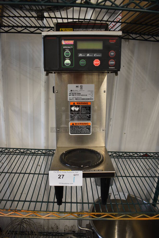 2017 Bunn AXIOM-35-2 Stainless Steel Commercial Countertop 2 Burner Coffee Machine. 120/208-240 Volts, 1 Phase. 8x19x24 - Image 2 of 7