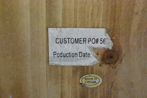 Wooden America Sign. - Image 2 of 2
