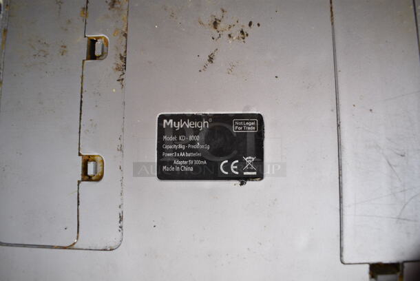 2 MyWeigh KD-7000/KD-8000 Scale. 2 Times Your Bid! Tested and Working! - Image 7 of 7