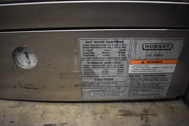 Hobart LXIC ENERGY STAR Stainless Steel Commercial Undercounter Dishwasher. 120 Volts, 1 Phase. 24x26x35 - Image 9 of 9