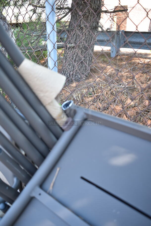 25 BRAND NEW! BFM Seating PH901CBZ Hampton Brown Outdoor Dining Height Chair w/ Arm Rests. 25 Times Your Bid! - Image 4 of 6