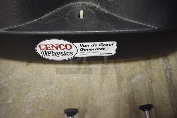 Cenco Physics Van de Graaf Generator CP33891-00 with Discharger Made By Sargent-Welch. (Main Building) - Image 4 of 4