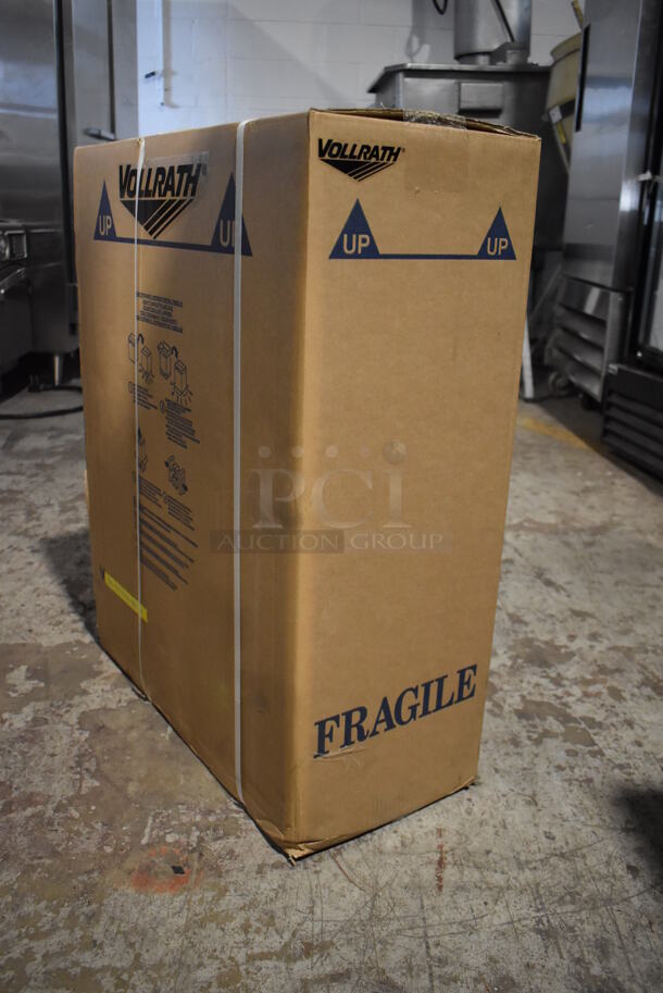 BRAND NEW IN BOX! Vollrath VCBF118-37 Metal Commercial Countertop Single Hopper Slushie Machine. 2.6 Gallon Capacity. 115 Volts, 1 Phase. Tested and Working! - Image 4 of 4