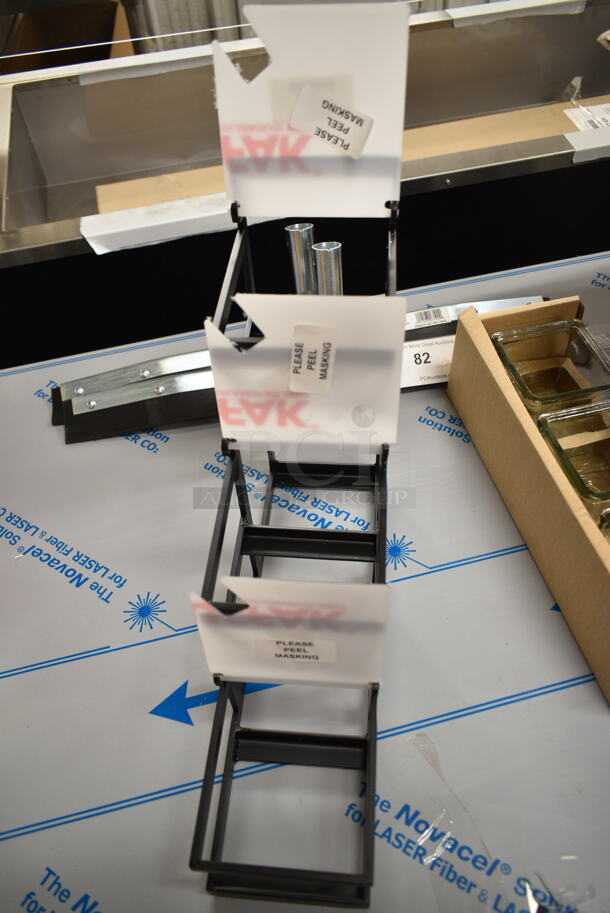 BRAND NEW! Black Metal 3 Tier Stand.  - Image 3 of 4