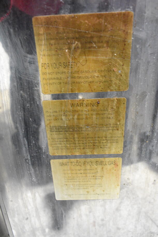 Stainless Steel Commercial Floor Style Natural Gas Powered Pasta Cooker. - Image 11 of 12