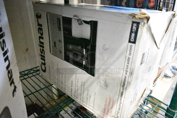8 Various Items Including Samsung EP-P1300 Wireless Charger, Arris Router, Keurig Single Cup Coffee Maker, Cuisinart ICE-45FR Ice Maker, Cuisinart CBK-110FR Bread Maker, Cuisinart CHW-12FR Coffee Plus 12-Cup Programmable Coffeemaker with Hot Water System. 8 Times Your Bid!  - Image 10 of 10