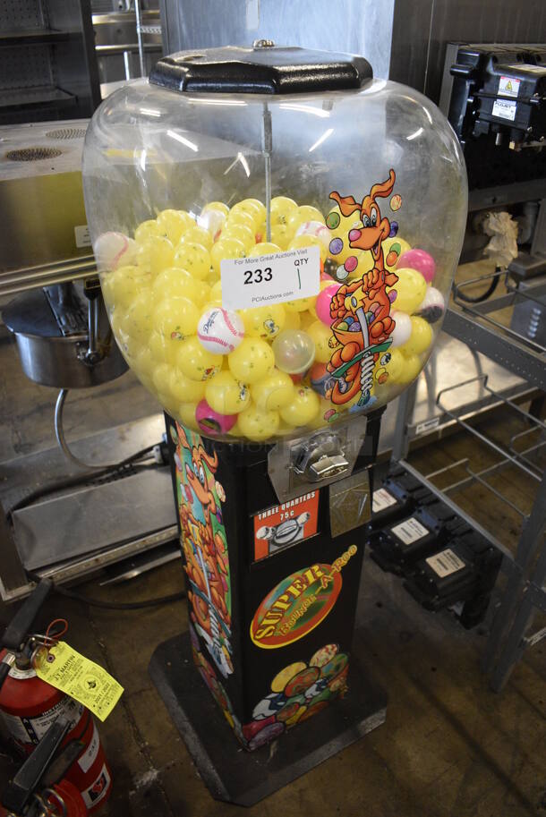 Metal Floor Style Vending Machine. 16x16x49 - Image 2 of 4