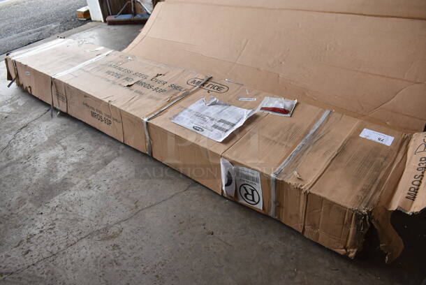 BRAND NEW IN BOX! Mix Rite MROS-93P Stainless Steel Shelf. Stock Picture Used As Gallery Picture - Image 3 of 5