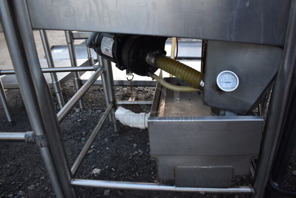 2013 Ecolab ES-2000 Stainless Steel Commercial Straight Pass Through Dishwasher. Goes GREAT w/ Lots 260 and 271! 115 Volts, 1 Phase. 30x30x67 - Image 9 of 9