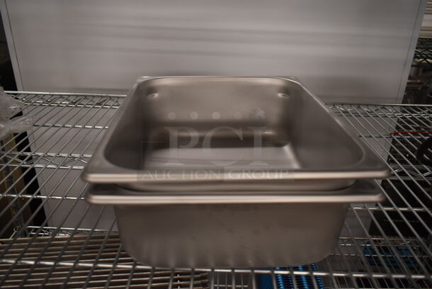 BRAND NEW SCRATCH AND DENT! Lot of Various Items Including Stainless Steel Drop In Bins; 4070949 1/9 and 1/2 Sizes and Two 1/2 Size Lids.  - Image 5 of 8