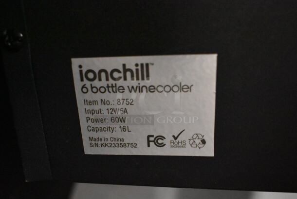 Ionchill 8752 Metal 6 Bottle Wine Cooler Chiller Merchandiser. Cannot Test Due To Missing Power Cord - Image 4 of 4