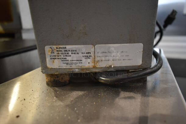 Waring 38BL19 Metal Commercial Countertop Blender w/ Metal Pitcher. No Lid. 120 Volts, 1 Phase. Tested and Working! - Image 2 of 6