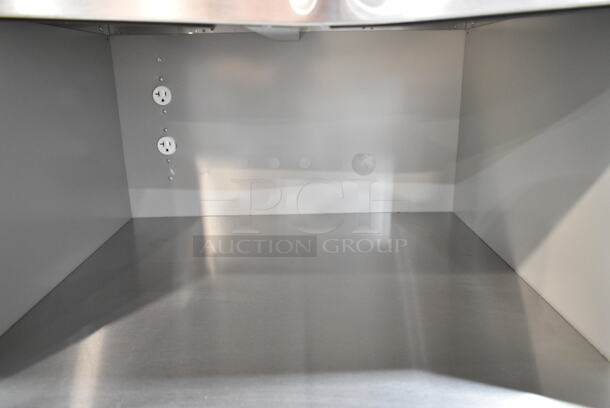 BRAND NEW SCRATCH AND DENT! All State Manufacturing AS273-N/L 27" x 23 1/4" x 72" Three-Shelf Condiment Stand AS273-N/L - Image 6 of 9