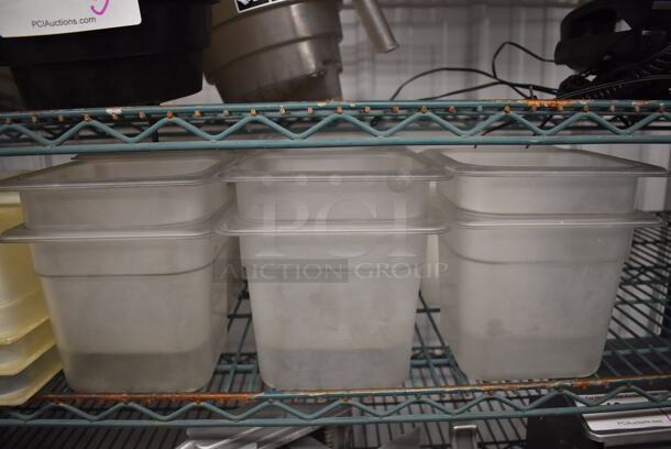 ALL ONE MONEY! Lot of Poly Drop In Bins and Lids; 13 1/6 Size Lids, 15 1/6x4 and 24 1/6x6 - Image 5 of 6