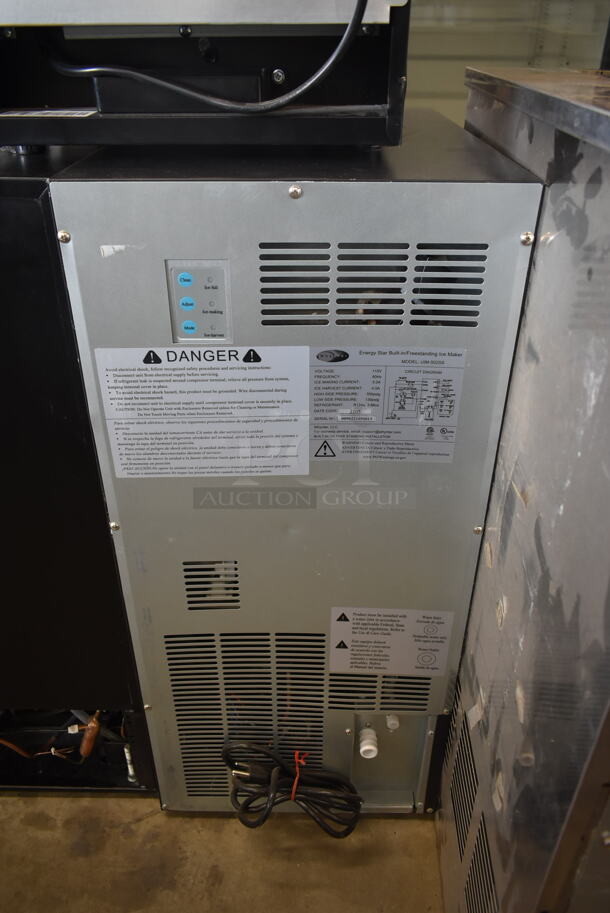 BRAND NEW SCRATCH AND DENT! Whynter UIM-502SS Built-in or Freestanding Ice Maker 50lb Capacity Clear Cube. 115 Volts, 1 Phase. Tested and Working! - Image 8 of 9