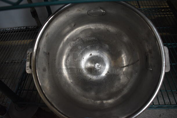 Hobart A200 Stainless Steel Commercial 20 Quart Mixing Bowl. 14x12x9.5 - Image 3 of 4