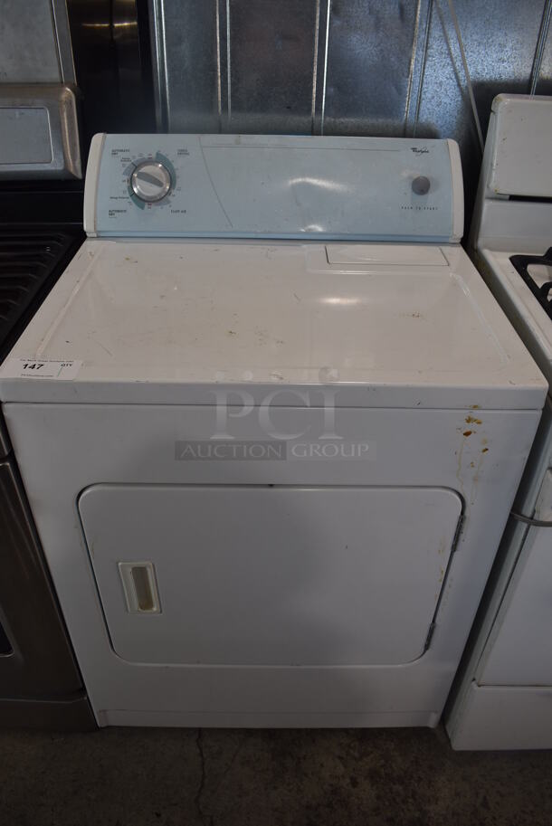 Whirlpool LER4634PQ0 Metal Front Load Dryer. 120/208-240 Volts, 1 Phase. 29x27x44