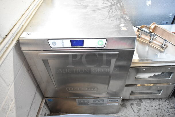 Hobart LXEC Stainless Steel Commercial Undercounter Dishwasher. 120 Volts, 1 Phase. 