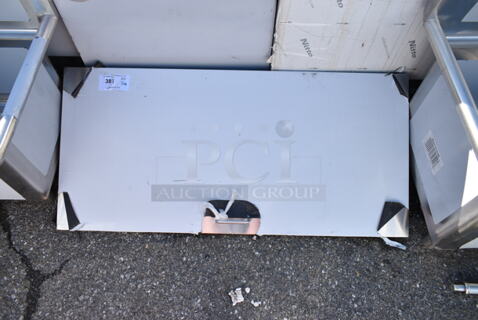BRAND NEW SCRATCH AND DENT! Stainless Steel Lid for Bain Marie.