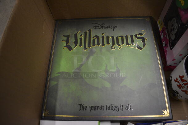 ALL ONE MONEY! Lot of Various Disney Related Items Including Month Baby Blanket, Mickey Plate, Mickey Mug, Villainous Board Game and Lego Duplo Minnie Mouse! - Image 7 of 9