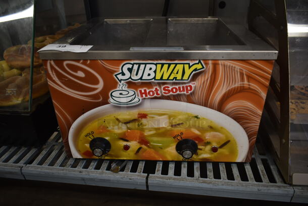 2013 Duke CSW-2-T-AM Stainless Steel Commercial Countertop 2 Well Food Warmer. 120 Volts, 1 Phase. Tested and Working! - Image 3 of 4