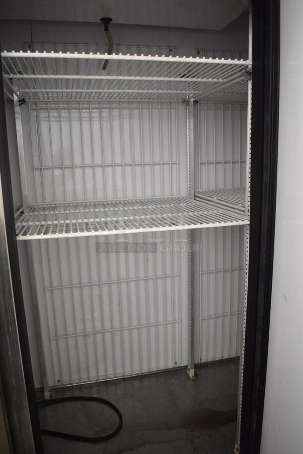 True T-72F Stainless Steel Commercial 2 Door Reach In Freezer w/ Poly Coated Racks on Commercial Casters. 115 Volts, 1 Phase. Cannot Test Due To Cut Power Cord - Image 4 of 7