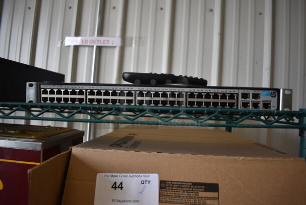 HP 1910-48 Switch Rack Unit. 19x7x2