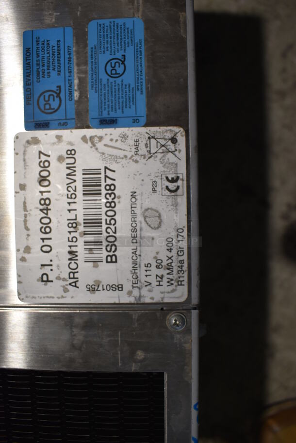 Stainless Steel Commercial Glycol Chiller. 115 Volts, 1 Phase. - Image 4 of 6