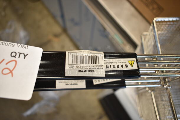 2 BRAND NEW SCRATCH AND DENT! Assure 190FB1796 17 1/2" x 9 1/4" x 6 1/4" Fryer Basket with Front Hook. 2 Times Your Bid!  - Image 6 of 6
