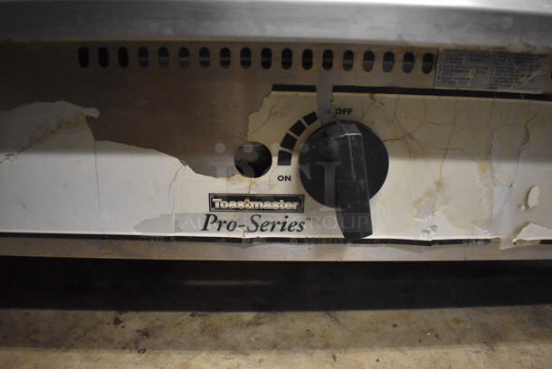 Toastmaster Pro Series Stainless Steel Commercial Countertop Natural Gas Powered Charbroiler Grill. 36x28x16 - Image 5 of 6