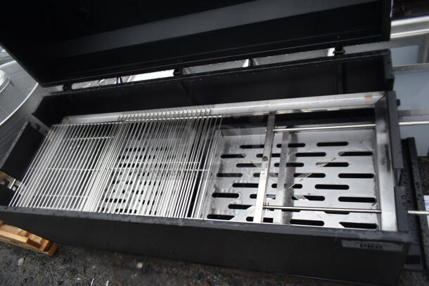 BRAND NEW SCRATCH AND DENT! Backyard Pro Black Metal Outdoor Grill.  - Image 5 of 6
