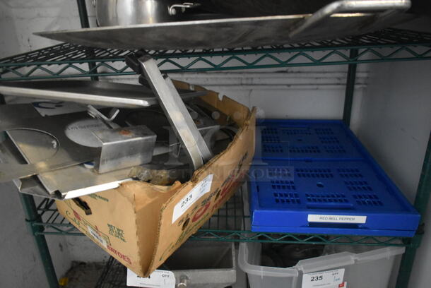 ALL ONE MONEY! Tier Lot of Various Items Including Various Metal Pieces - Image 1 of 4