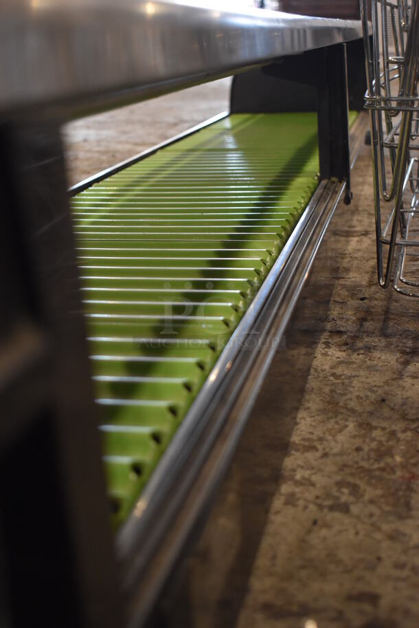 Hoshizaki HNC-210BA-R-S Stainless Steel Commercial Sushi Display Case Merchandiser. Missing Glass and Doors. 115 Volts, 1 Phase. 81.5x14x11. Tested and Working! - Image 8 of 8