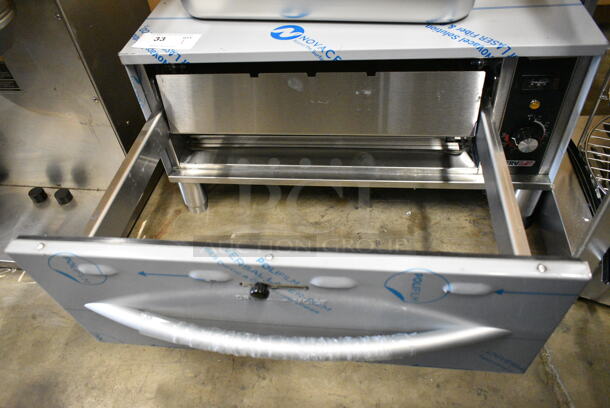 BRAND NEW SCRATCH AND DENT! ServIt 423WDSFS1 Single Freestanding Drawer Warmer. 120 Volts, 1 Phase. Tested and Working! - Image 5 of 6