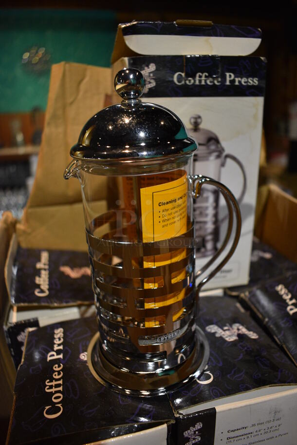 7 BRAND NEW! Coffee Presses. 3.5x4.5x8. 7 Times Your Bid! (bar) - Image 4 of 5