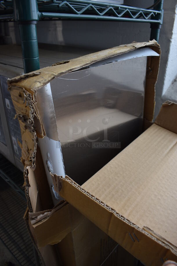 IN ORIGINAL BOX! 48" WS-12-48 Stainless Steel Shelf. Stock Picture Used As Gallery. - Image 5 of 5