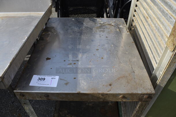 Metal Table w/ Metal Under Shelf on Commercial Casters. 20x24x30 - Image 3 of 3