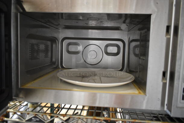 Summit SCM1000SS Stainless Steel Countertop Microwave Oven. 120 Volts, 1 Phase.  - Image 2 of 3