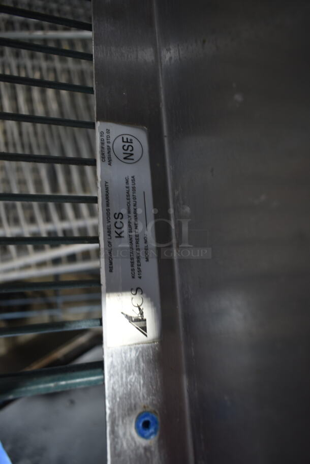 ALL ONE MONEY! Two Tier Lot of Various Items Including Racks and Metal Funnel - Image 6 of 7
