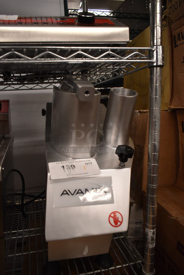 BRAND NEW SCRATCH AND DENT! AvaMix 177CFP5D Metal Commercial Countertop Food Processor. 120 Volts, 1 Phase. Tested and Working! - Image 3 of 7