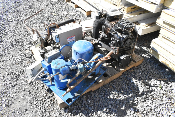 4 Walk In Boxes that Make 1 10'x40' Combo Box w/ Laneurop CLTEW28-3 200-230 Volt, 3 Phase Compressor, Copeland WJWL-0200-TAC-001 208/230 Volt, 3 Phase Compressor, Heatcraft HWN008H2B 208-230 Volts, 1 Phase Compressor, Heatcraft ADT090AK 115 Volt, 1 Phase Evaporator Fan, Heatcraft ADT104AK 115 Volt, 1 Phase Evaporator Fan, Heatcraft SM090AE 115 Volt, 1 Phase Evaporator Fan, Heatcraft SM156AE 115 Volts, 1 Phase Evaporator Fan. 4 Times Your Bid! Information Provided By The Consignor But Not Verified By PCI Auctions. Picture of the Unit Before Removal Is Included In the Listing. - Image 6 of 12