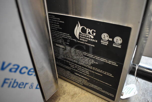 BRAND NEW! CPG Model 351GMCPG48NL Stainless Steel Commercial Countertop Natural Gas Powered Flat Top Griddle. 120,000 BTU. 48x30x13 - Image 8 of 9