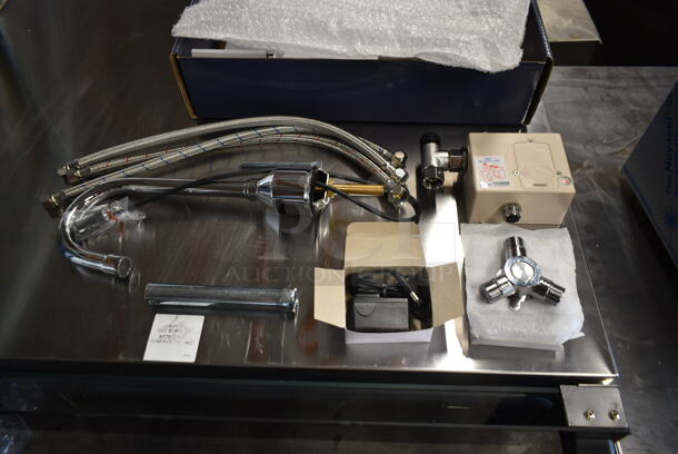 BRAND NEW SCRATCH AND DENT! Waterloo 750EFDMG12 Electronic Hands Free Sensor Faucet. Stock Picture Used as Gallery. - Image 4 of 8