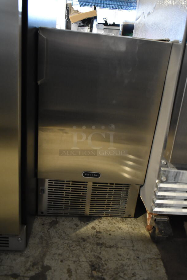BRAND NEW SCRATCH AND DENT! Whynter MIM-14231SS Stainless Steel 14” Undercounter Automatic Marine Ice Maker 23lb Daily Output. 115 Volts, 1 Phase. Tested and Working! - Image 2 of 5