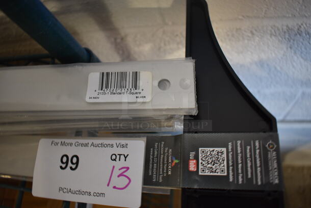 13 Alumicolor 2133-1 Stainless Steel Standard T Square. 12.5x27. 13 Times Your Bid! - Image 2 of 3