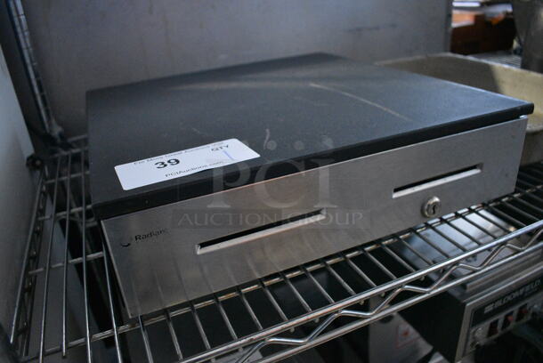Metal Cash Drawer. 16x16.5x4 - Image 3 of 3