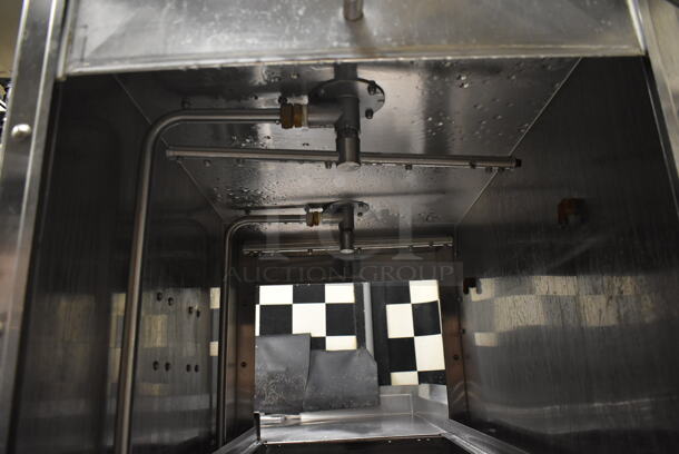 Rykoff Sexton RY-2 Stainless Steel Commercial Double Straight Pass Through Dishwasher. Goes GREAT w/ Lots 36 and 38! 120 Volts, 1 Phase. BUYER MUST REMOVE. Tested and Working! (dish room) - Image 11 of 11